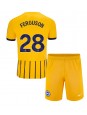 Brighton Evan Ferguson #28 Replika Borta Kläder Barn 2024-25 Kortärmad (+ byxor)